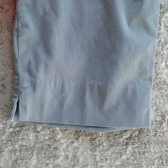 Ann Taylor Outlet Original Crop Pants 4 Petite Grey - Picture 8 of 11